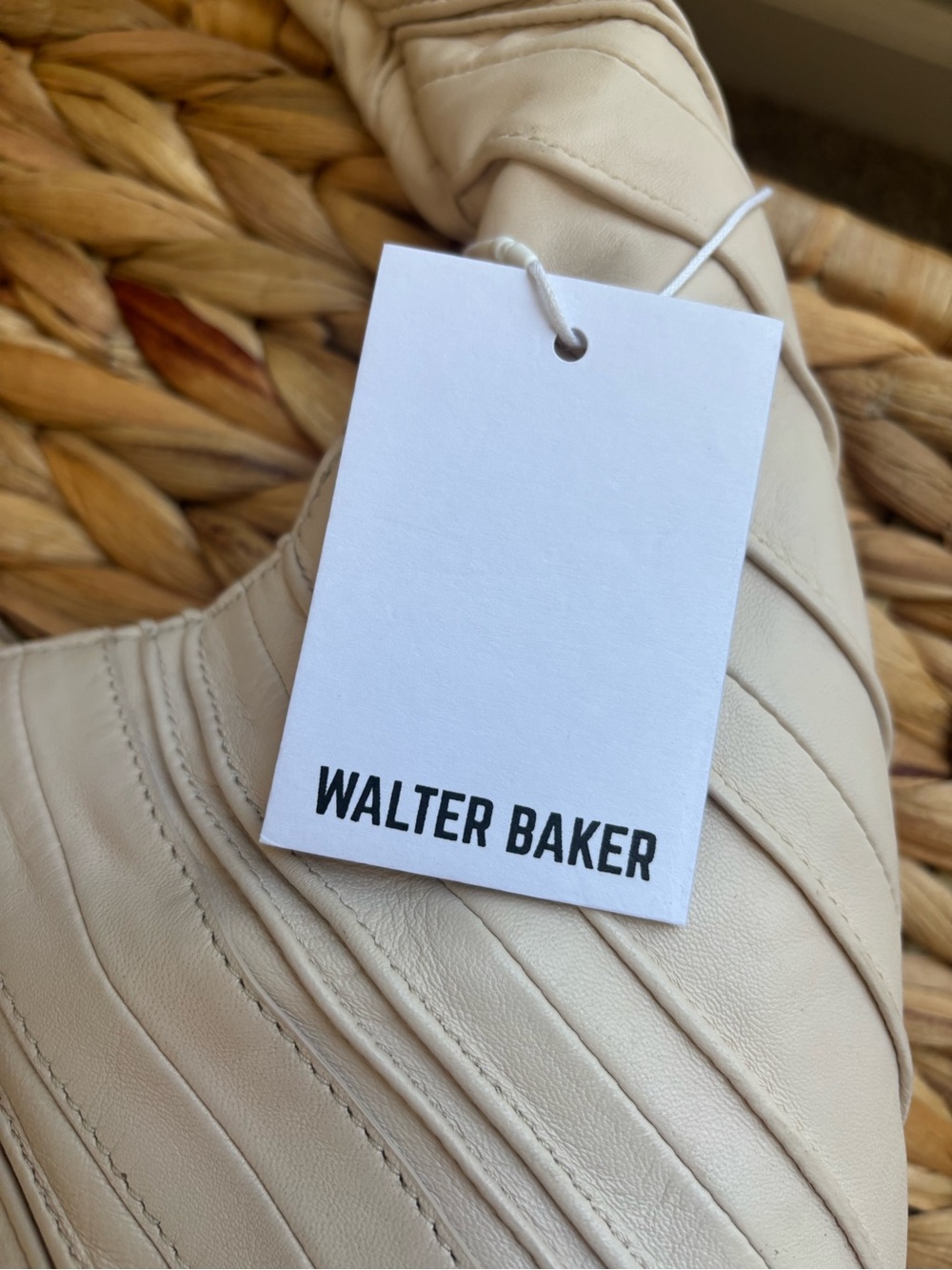 NWT Walter Baker Dakota Shoulder, Oyster Slouch Hobo - Picture 6 of 12